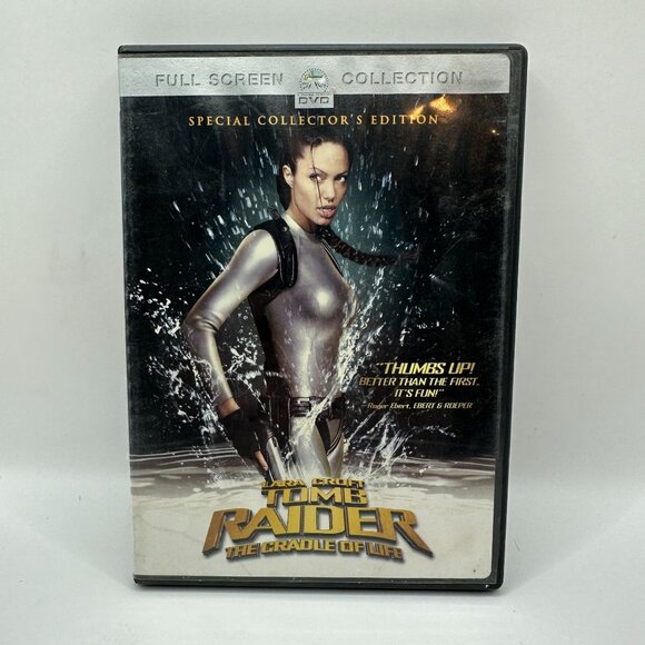 Lara Croft Tomb Raider The Cradle Of Life Special Collectors Full Screen DVD - Picture 2 of 4